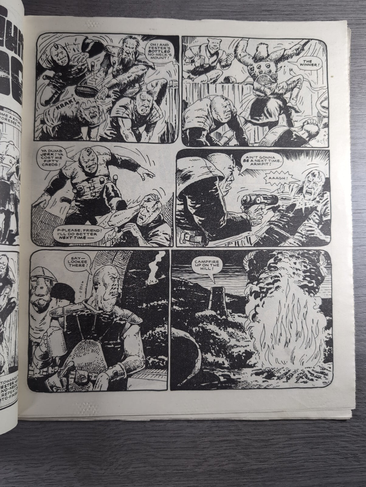 2000AD Prog 484 Featuring Judge Dread Comic Date 23rd Aug 1986 Retro Comics