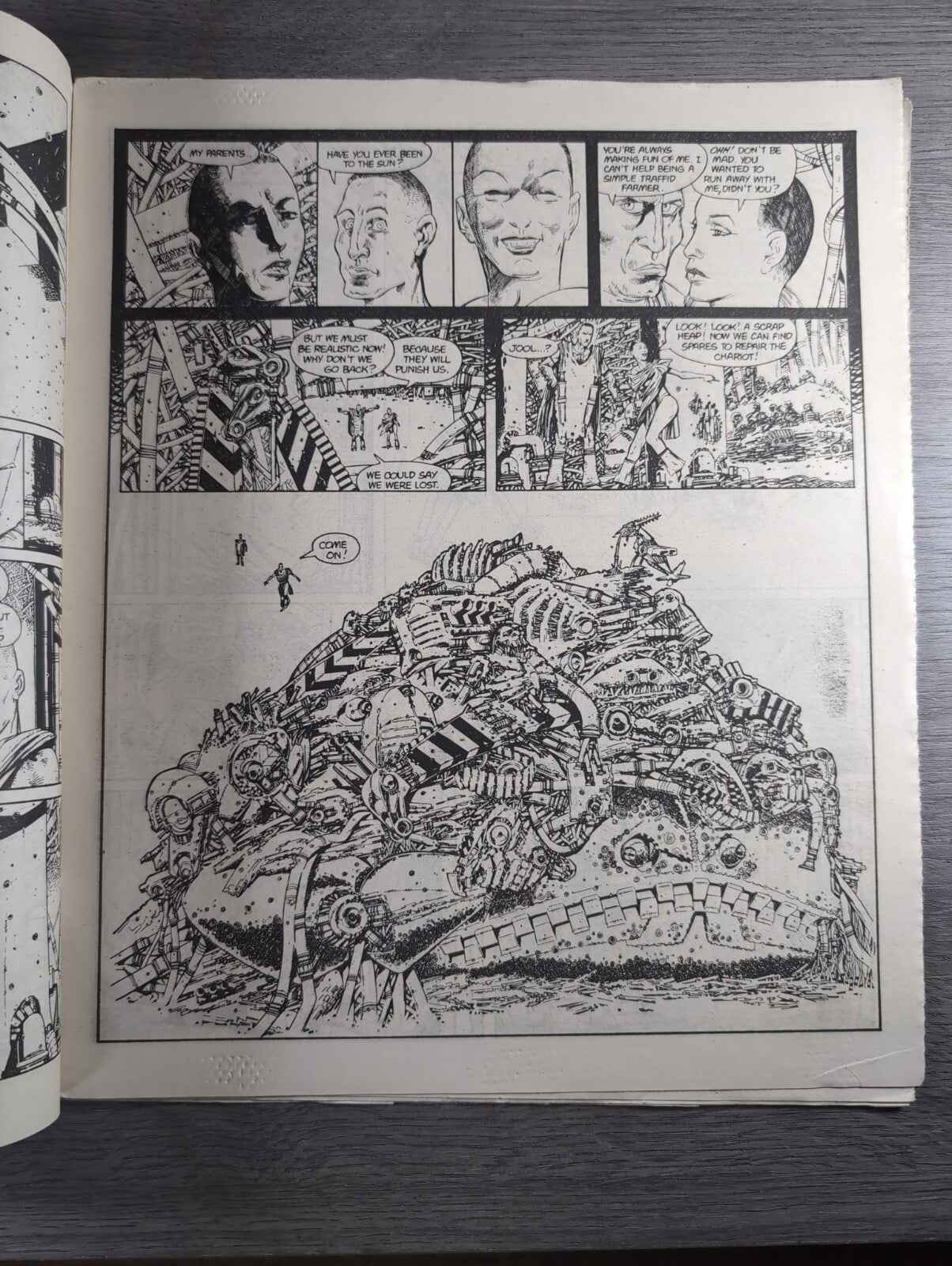 2000AD Prog 484 Featuring Judge Dread Comic Date 23rd Aug 1986 Retro Comics