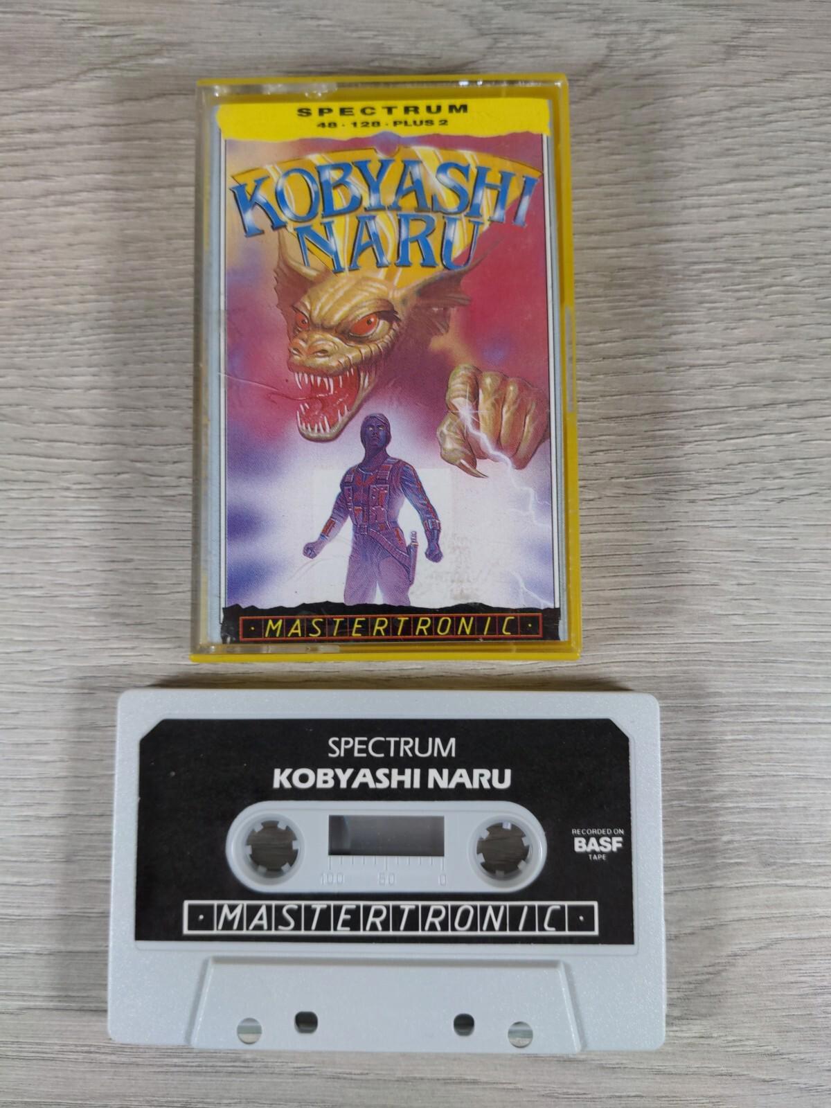 Kobyashi Naru ZX Spectrum 48K 128K Game Cassette Mastertronic Tested & Working