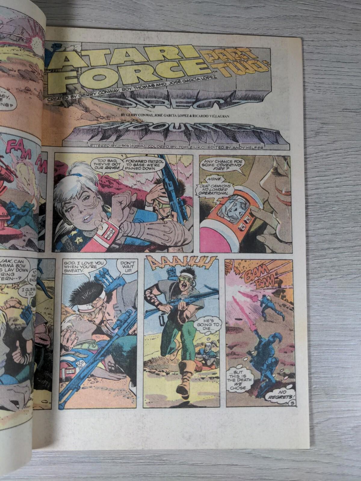 DC Comics Atari Force #2 Vintage Comic 1984 Jerry Conway Jose Luis