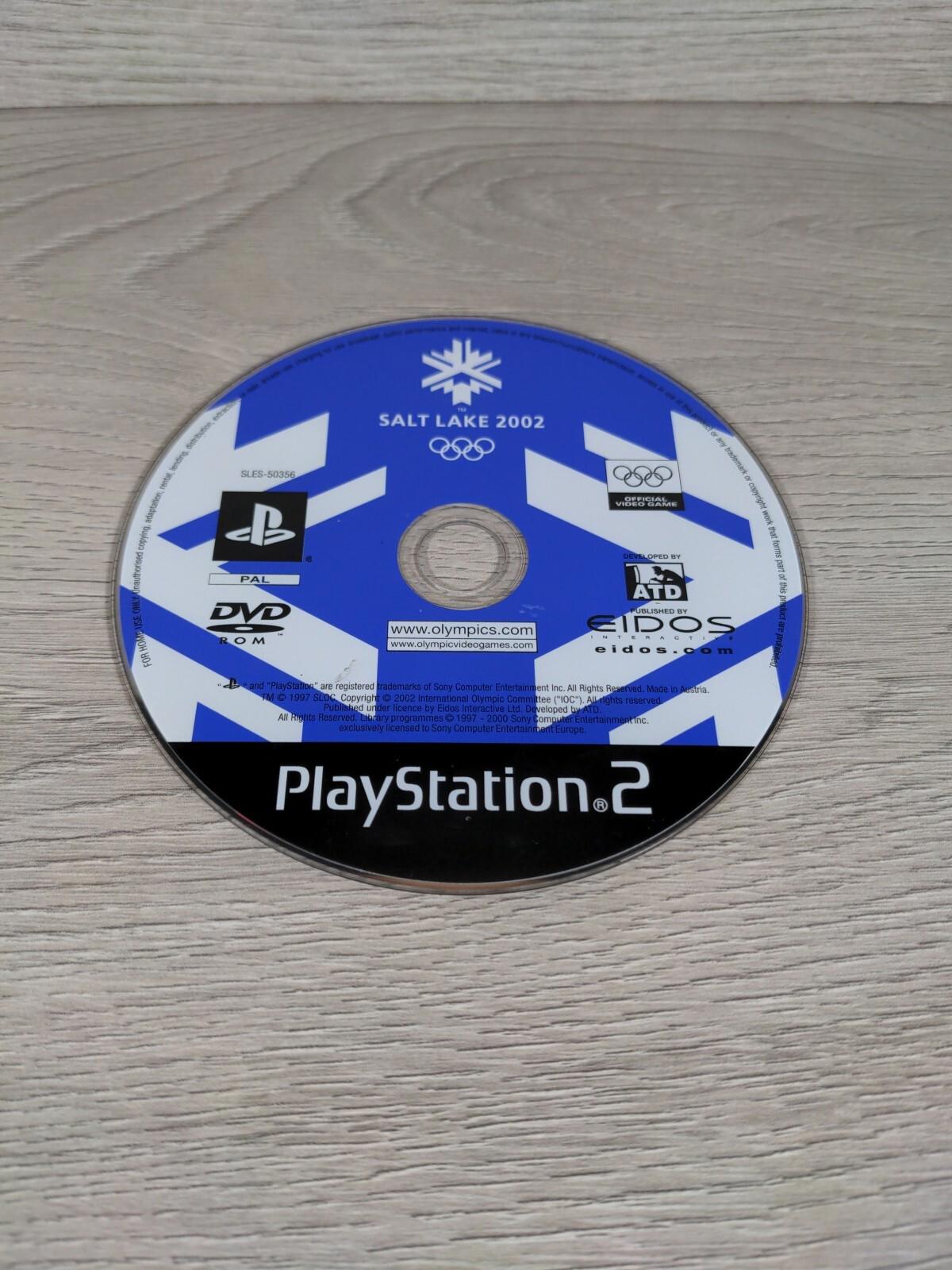 Salt Lake 2002 Playstation 2 PS2 Game + Manual Tested & Working