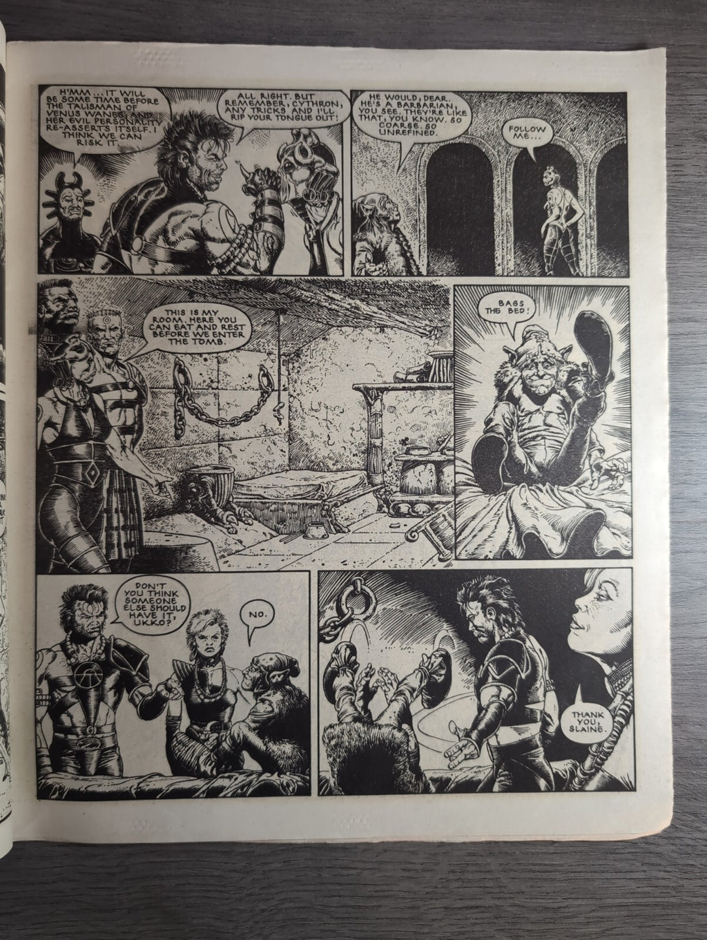 2000AD Prog 448 Featuring Judge Dread Comic 14th Dec 1985 Vintage Retro Comic