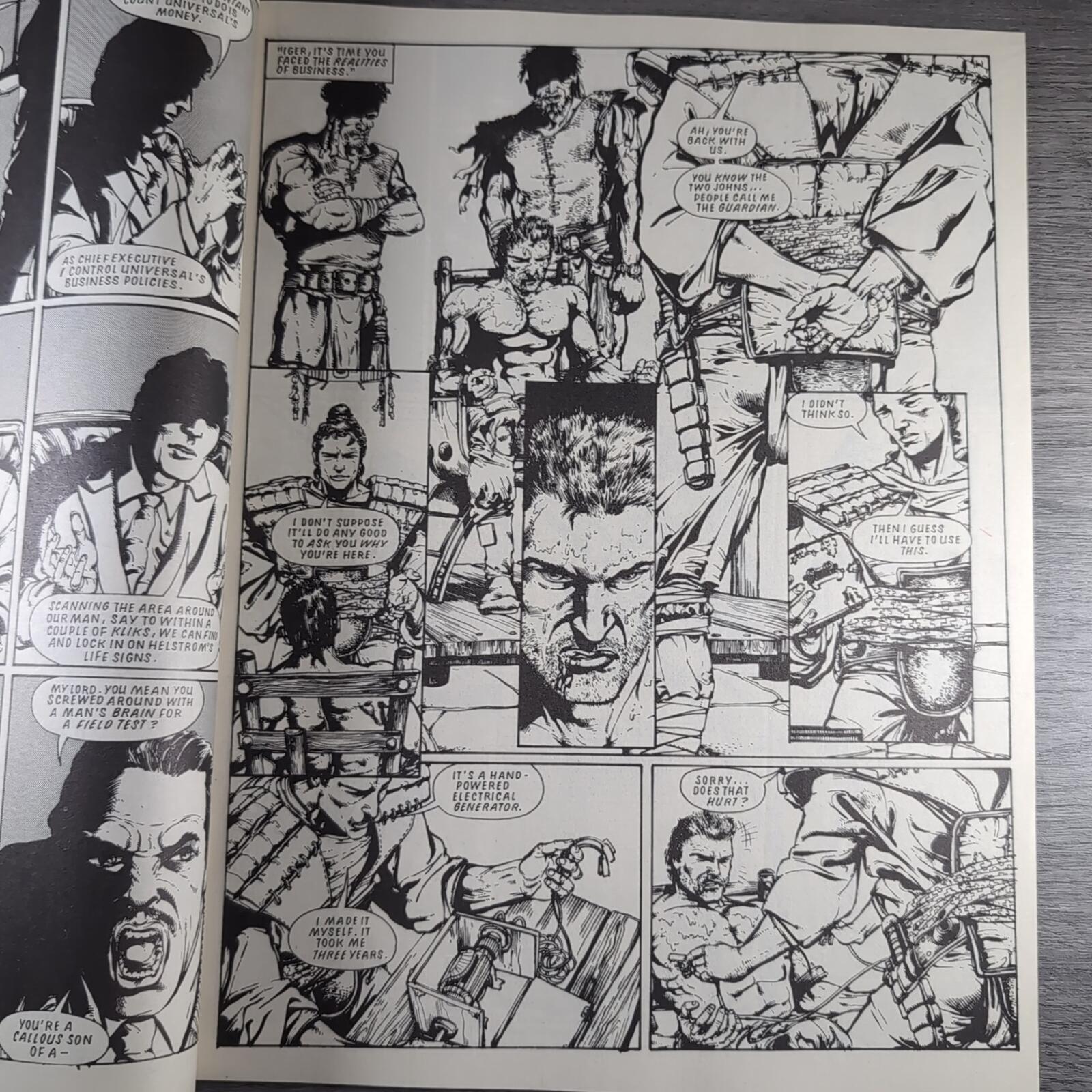 2000AD Prog 540 Featuring Judge Dredd 19th September 1987 Vintage Comic