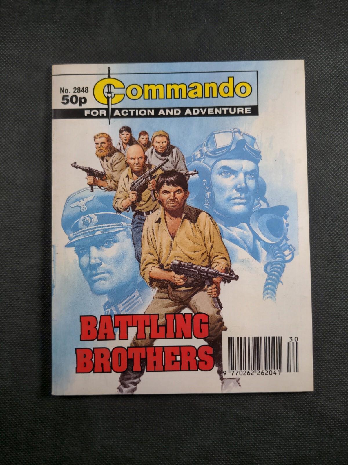 Commando Comic Issue Number 2848 Battling Brothers - Retrorama UK