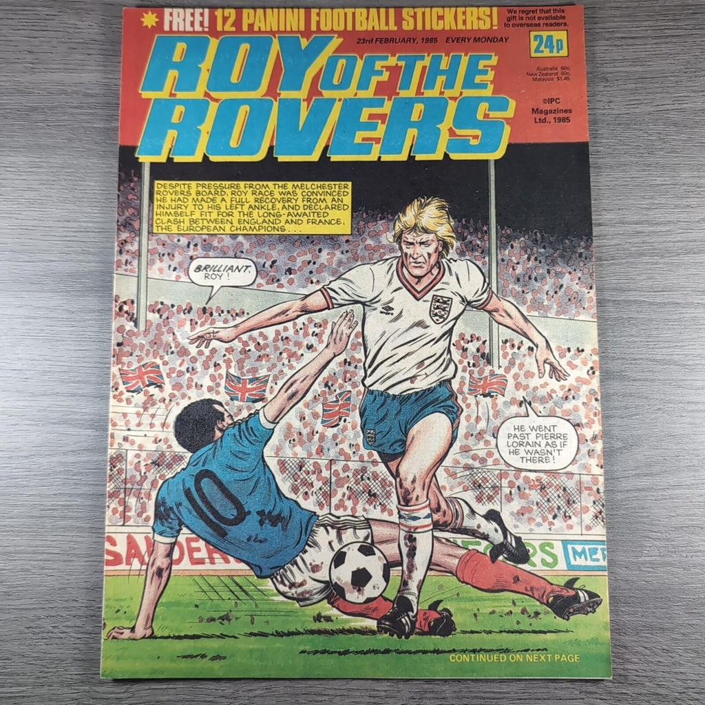 Roy of The Rovers 23rd February 1985 Vintage Comic IPC Magazines