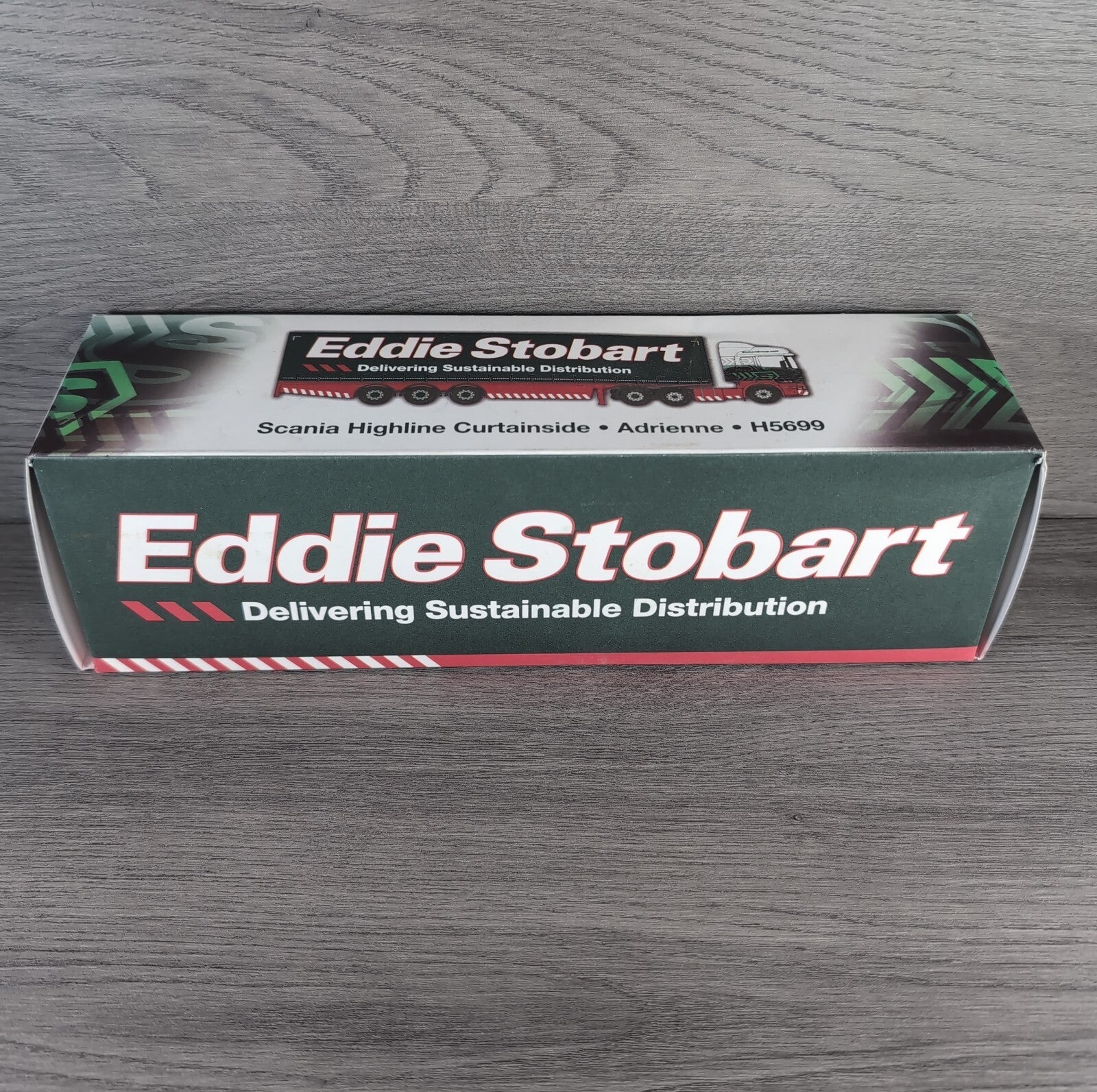 Atlas Editions Eddie Stobart Scania Highline Curtainside Adrienne H5699 1:76