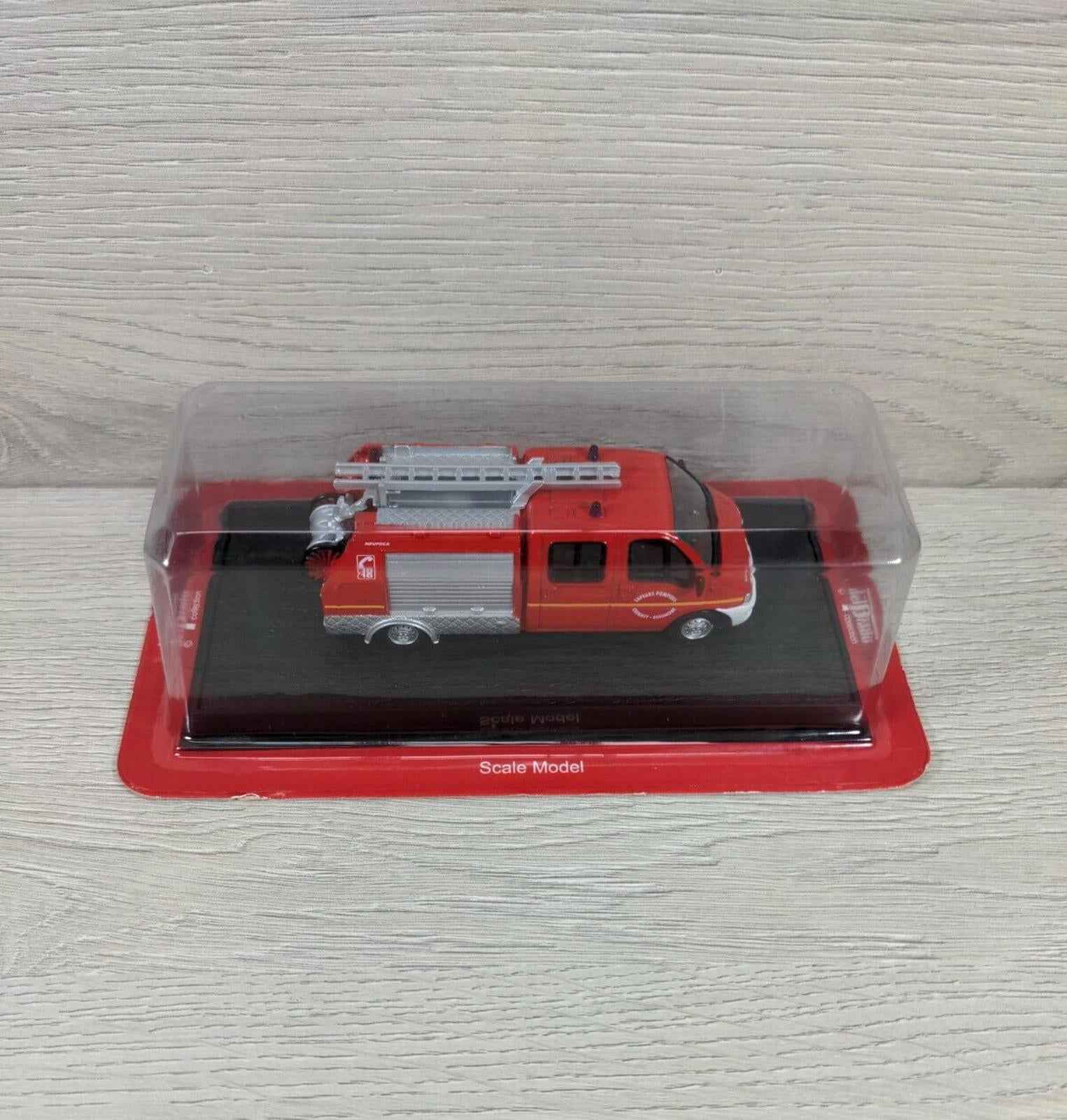 Del Prado Fire Engines of the World 1:57 2002 VPI Fiat Ducato Diecast Model - Retrorama UK