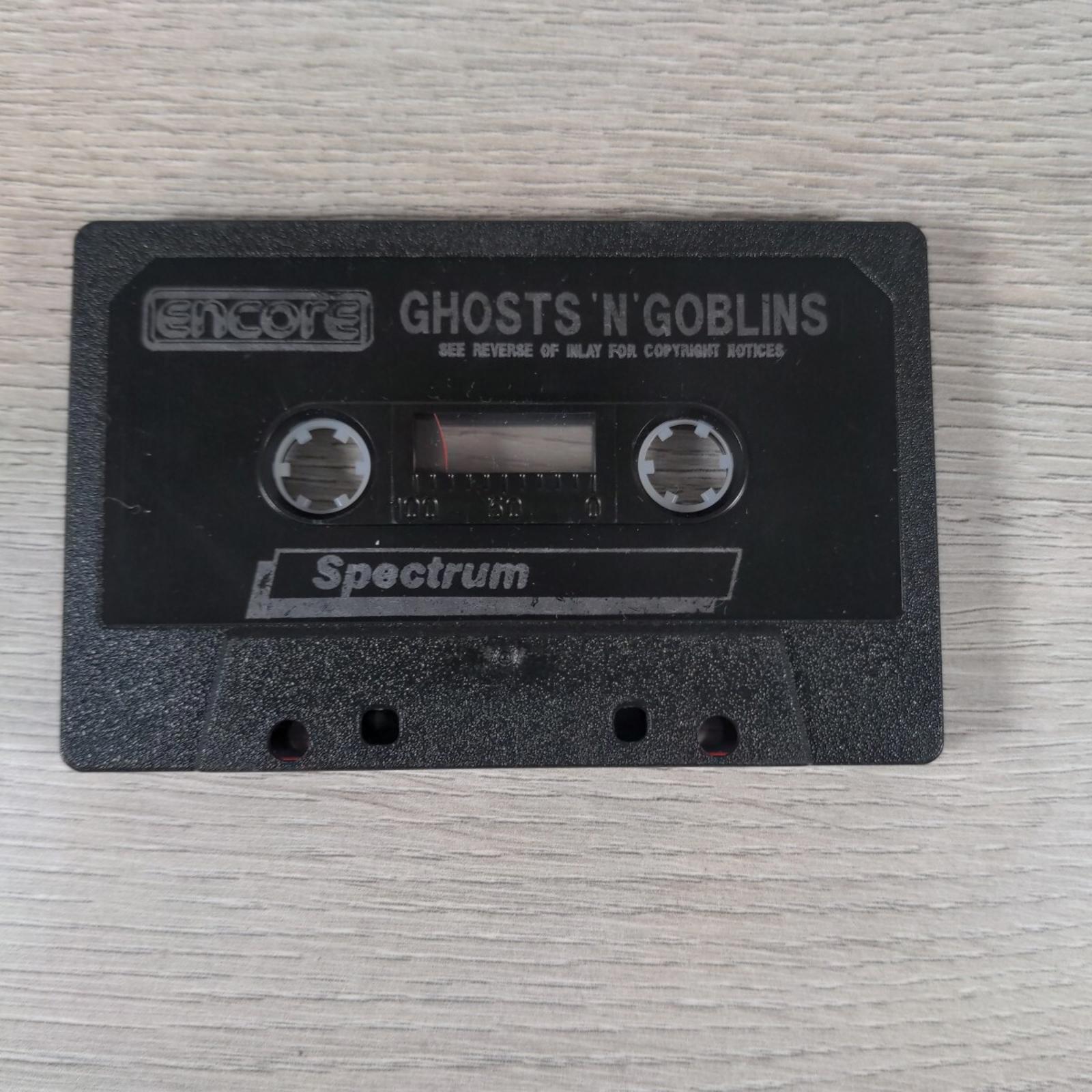 Ghosts N Goblins ZX Spectrum 48K 128K Game Cassette Tested & Working