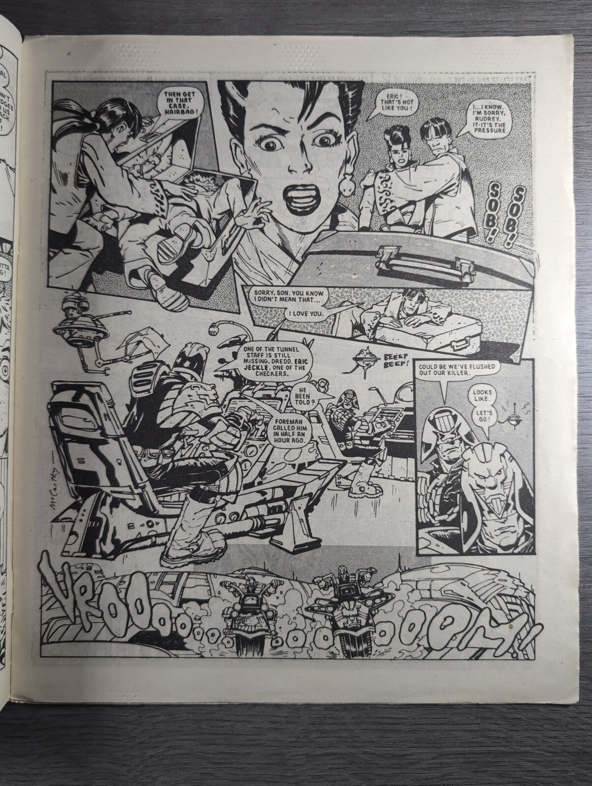 2000AD Prog 487 Featuring Judge Dread Comic Date 13th Sept 1986 Retro Comic
