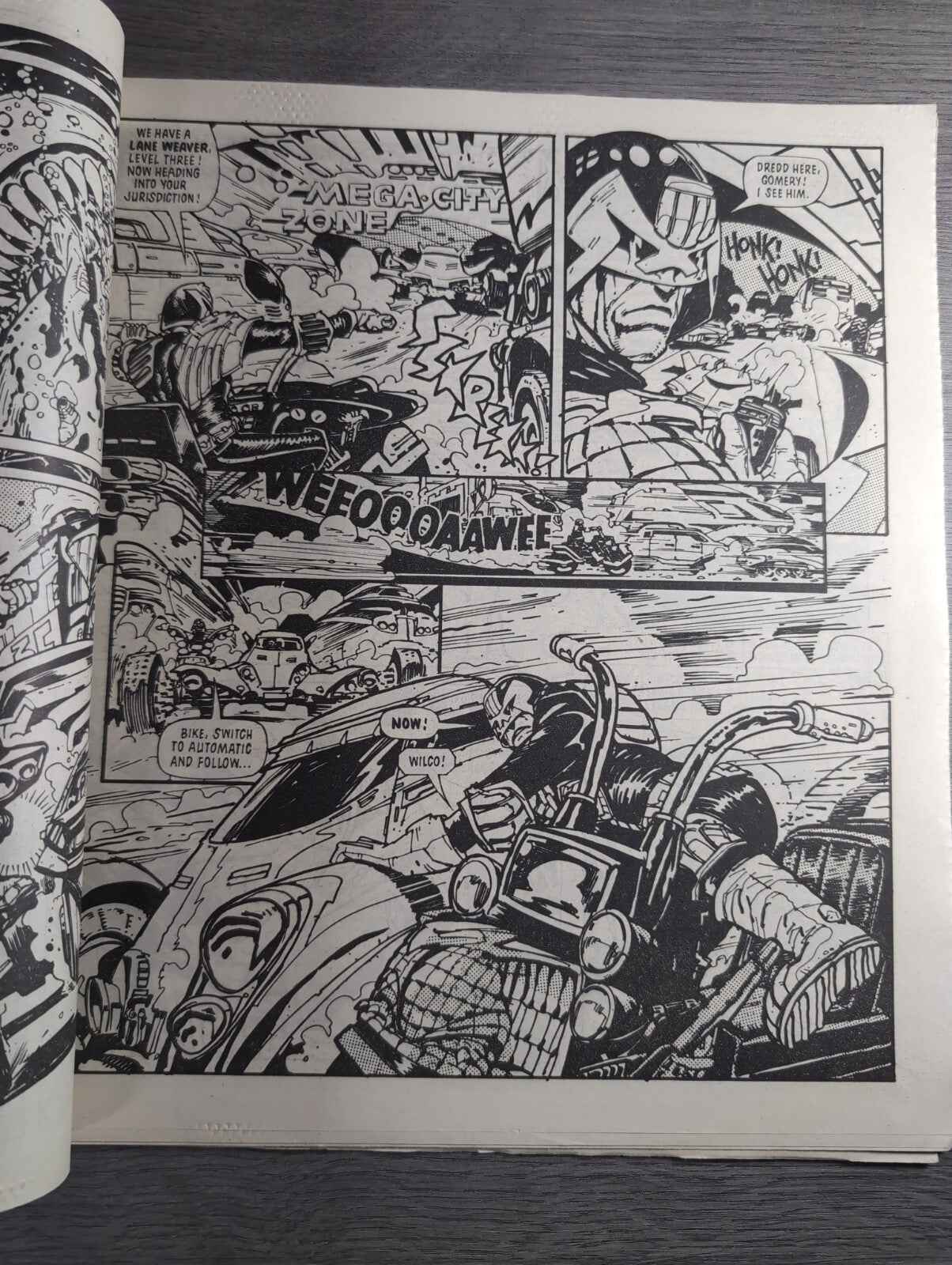 2000AD Prog 485 Featuring Judge Dread Comic Date 30th Aug 1986 Retro Comics