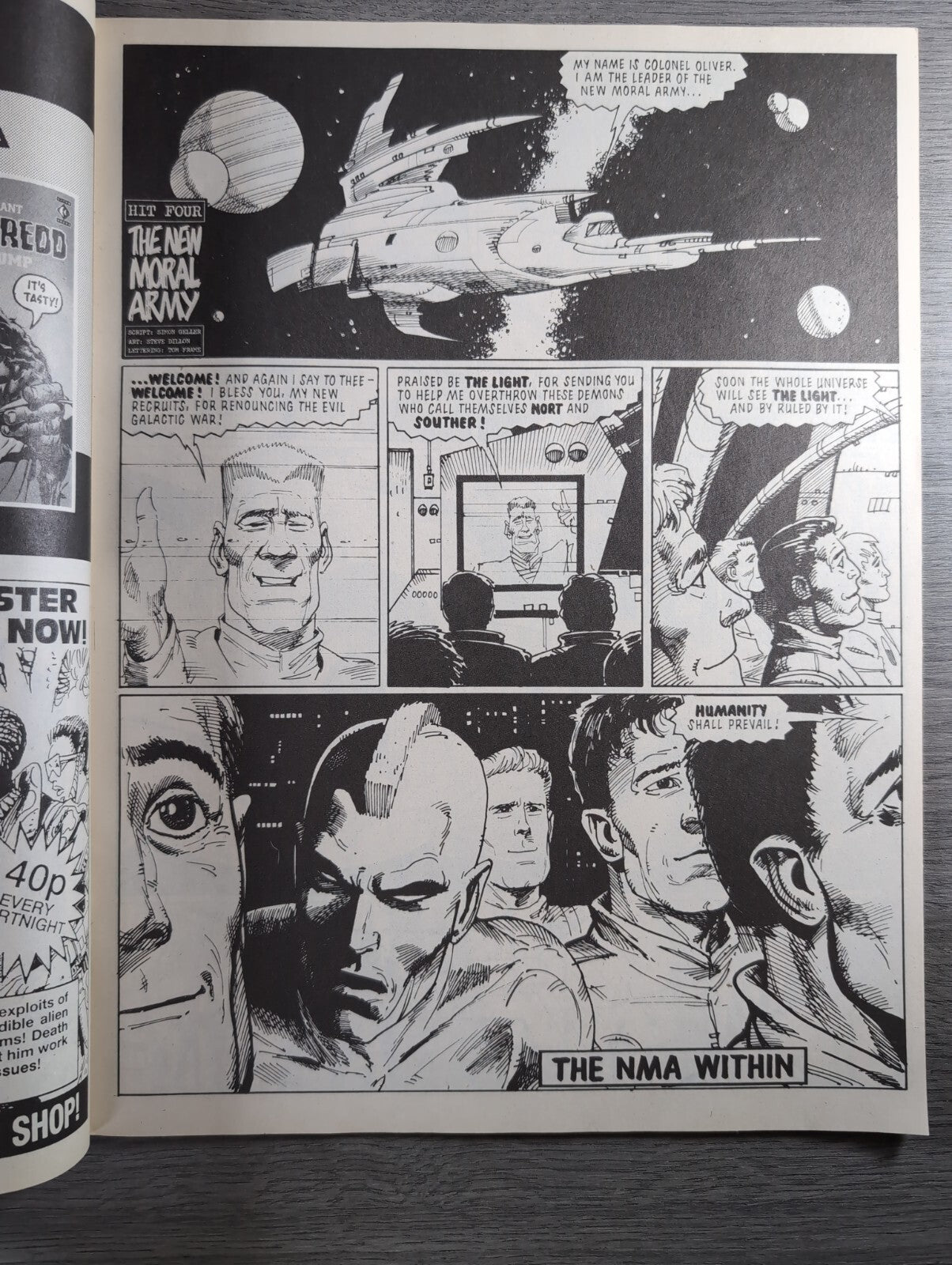 2000AD Prog 600 Featuring Judge Dread Comic 12th Nov 1988 Vintage Retro Comic
