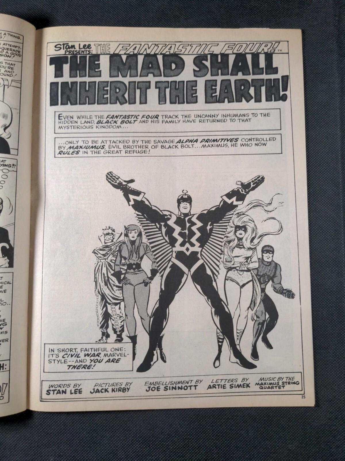 Mighty World of Marvel Issue No 102 September 1974 Marvel UK Vintage Comic