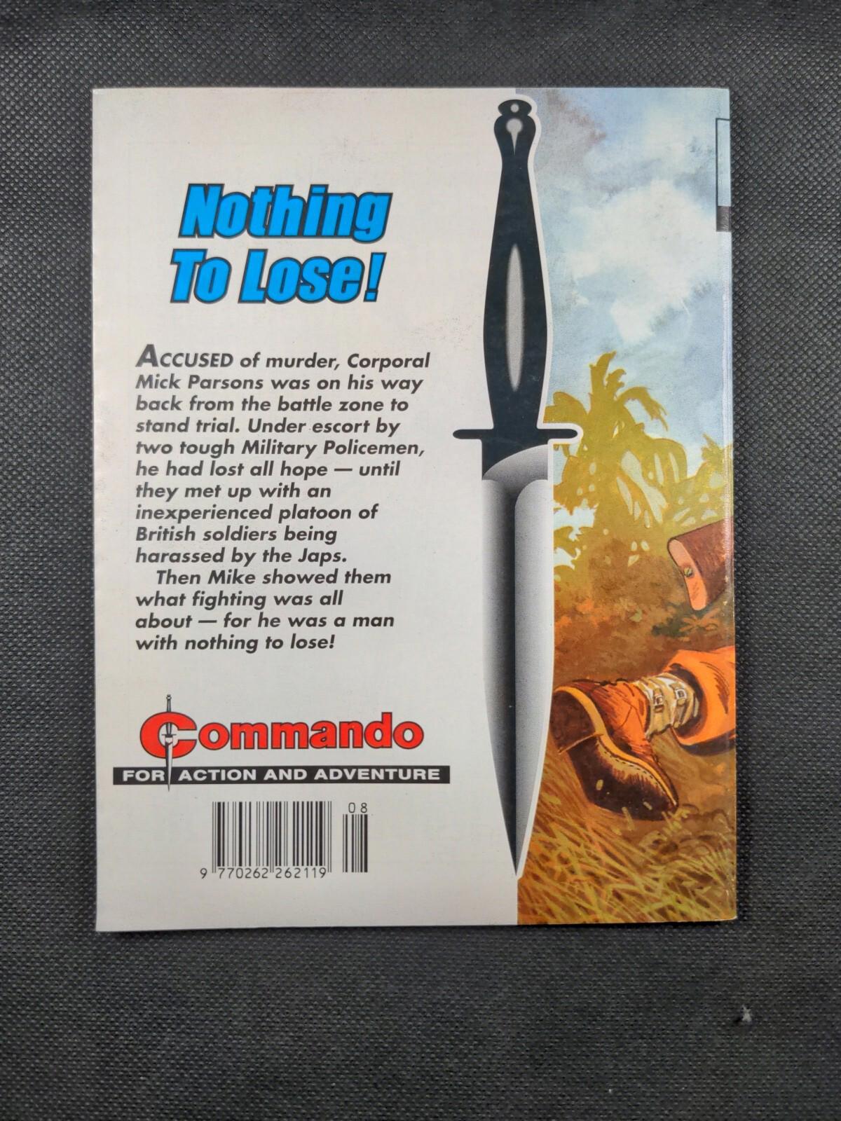 Commando Comic Issue Number 3617 Nothing To Lose!