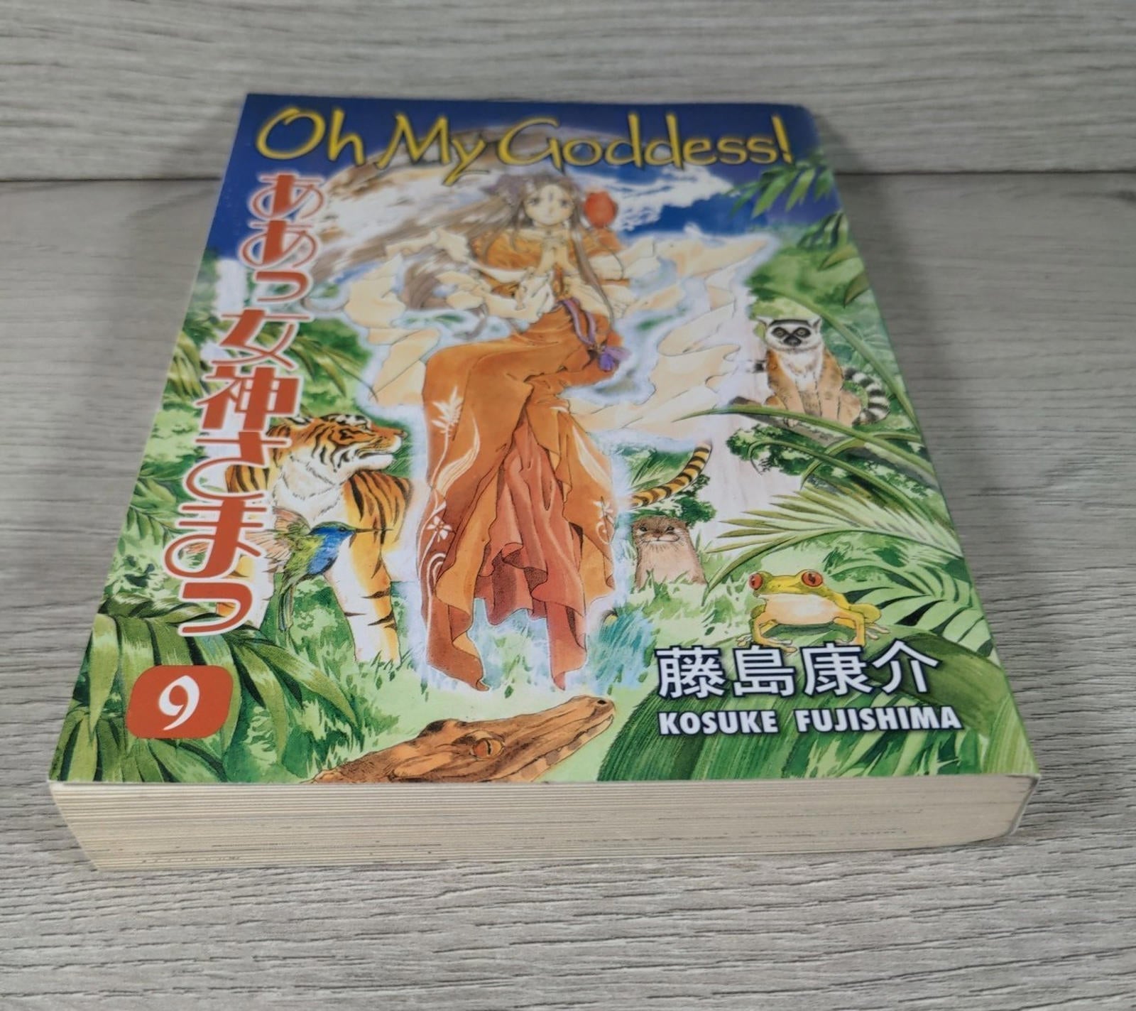 Oh My Goddess: Vol. 9 by Kosuke Fujishima Manga Paperback Book 2008 - Retrorama UK
