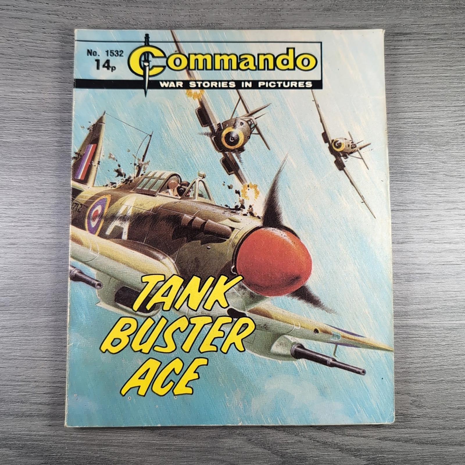 Commando Comic Issue Number 1532 Tank Buster Ace