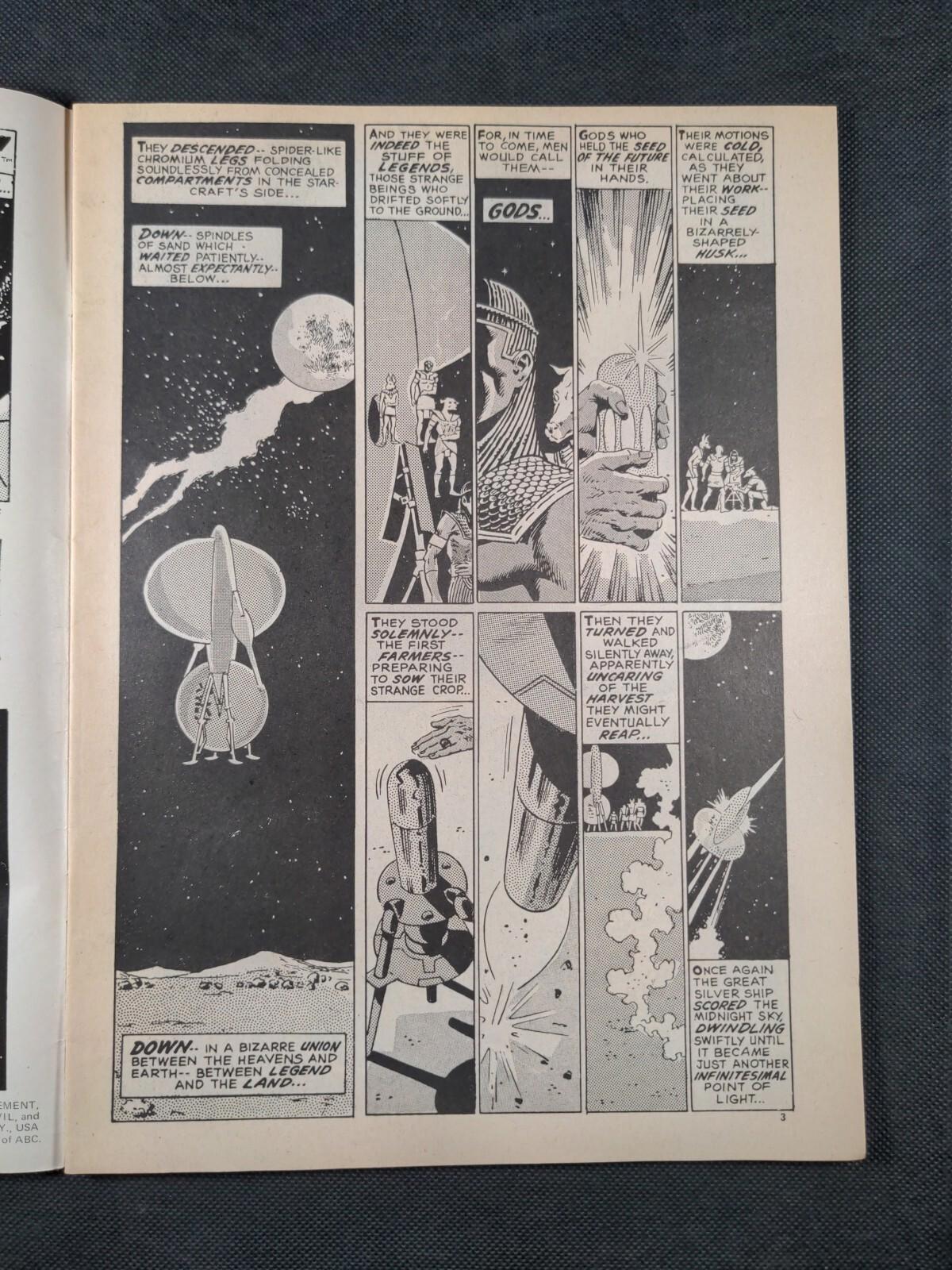 Mighty World of Marvel Issue No 117 December 1974  Marvel UK Vintage Comic