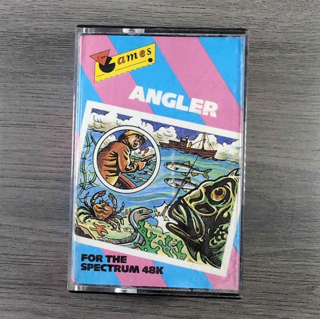 Angler ZX Spectrum 48K Virgin Games Retro Video Game Tested & Working