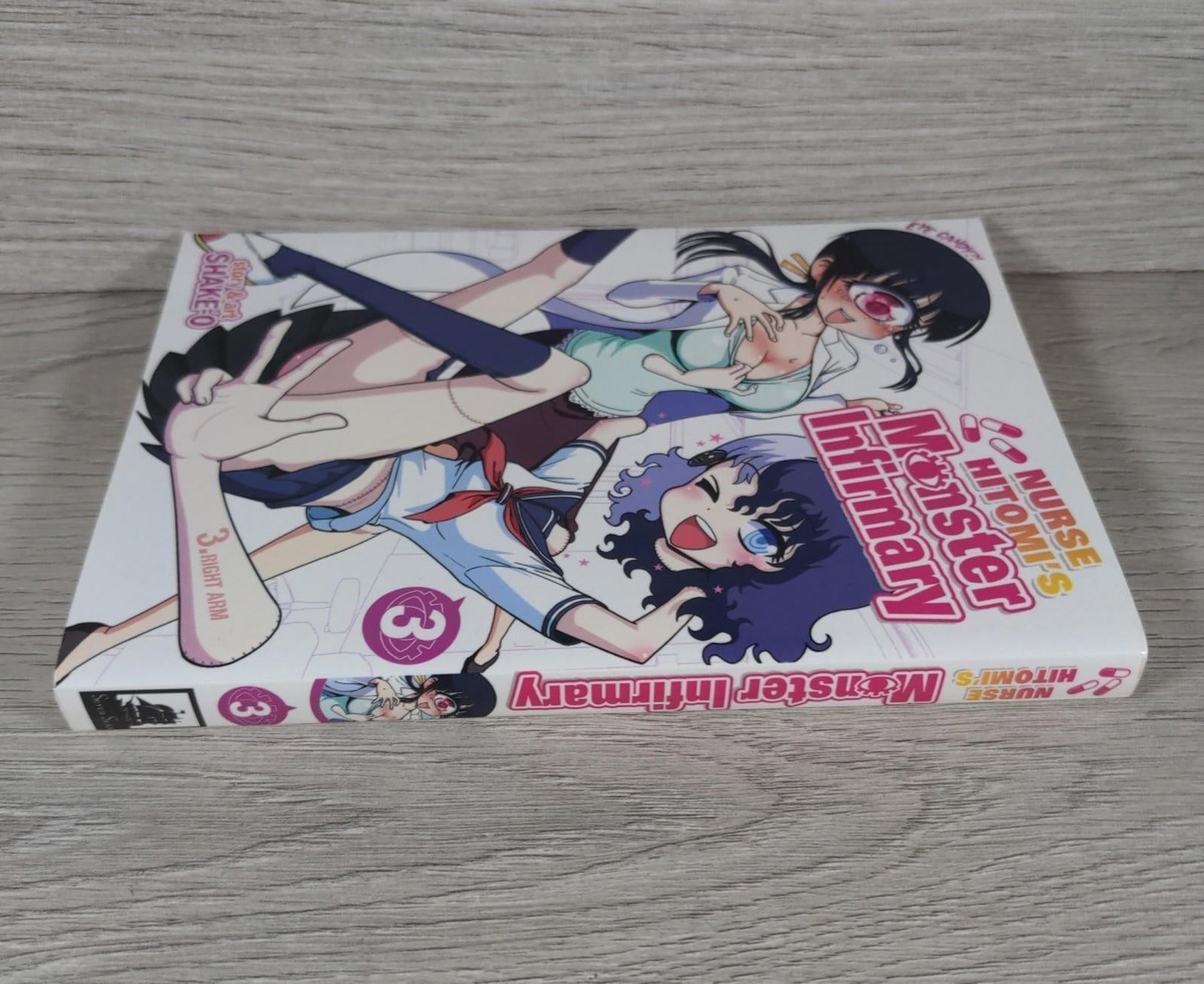 Nurse Hitomi's Monster Infirmary Vol. 3 by Shake-O Manga Paperback Book 2015