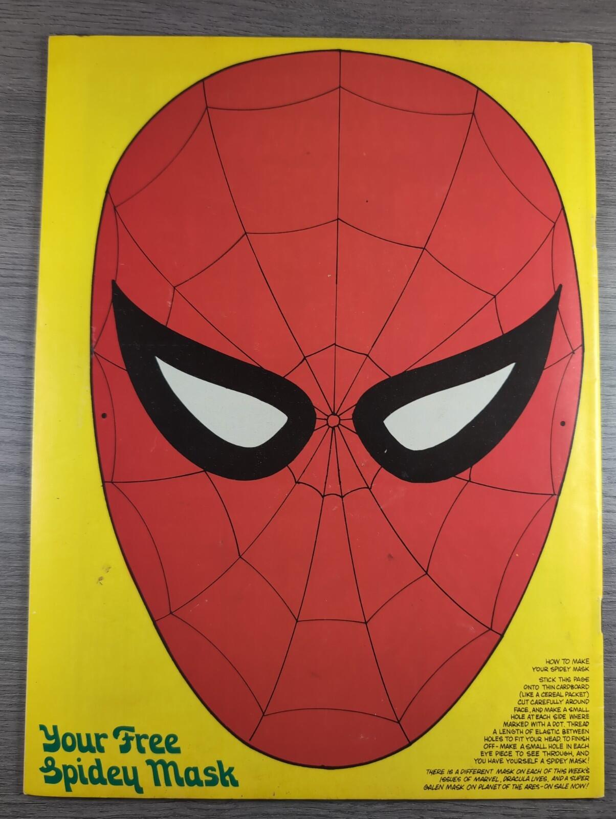 Spider-Man Comics Weekly No 136 Marvel Comics UK 20th September 1975