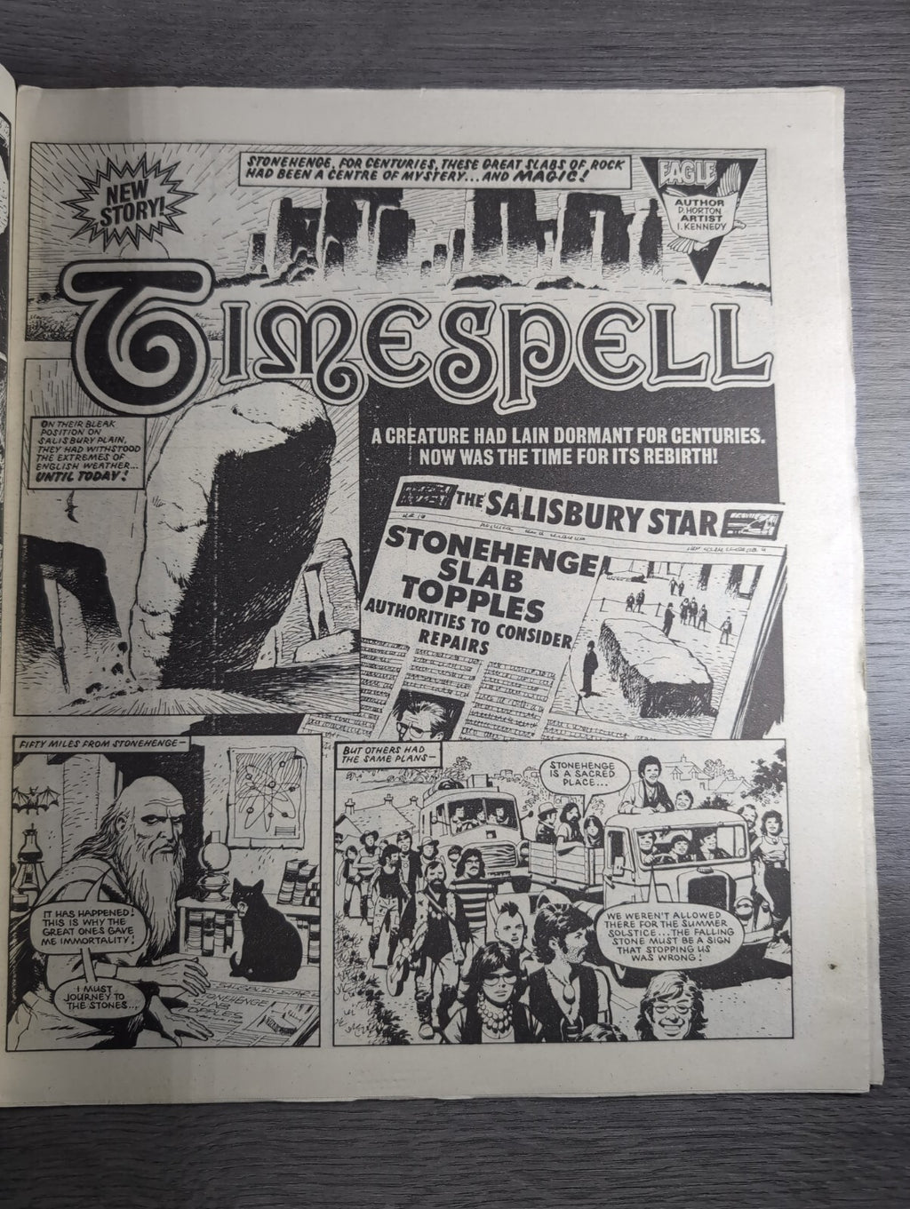 Eagle Comic Issue No. 238 11th October 1986 Vintage Retro UK Comic