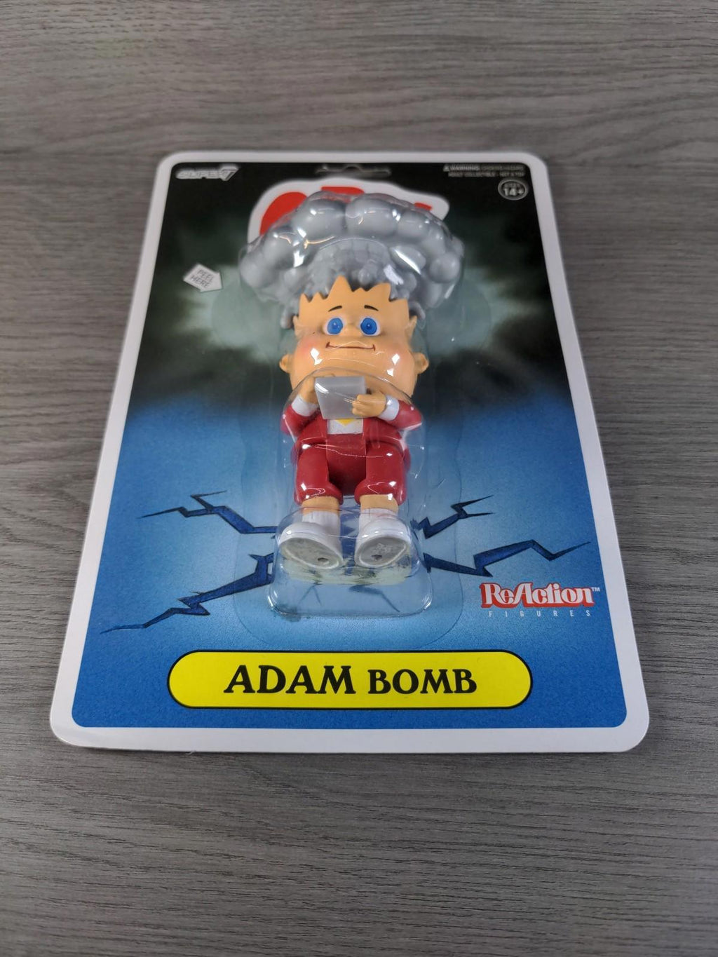 Garbage Pail Kids GPK  Adam Bomb Super7  2021 Reaction Figures - Retrorama UK