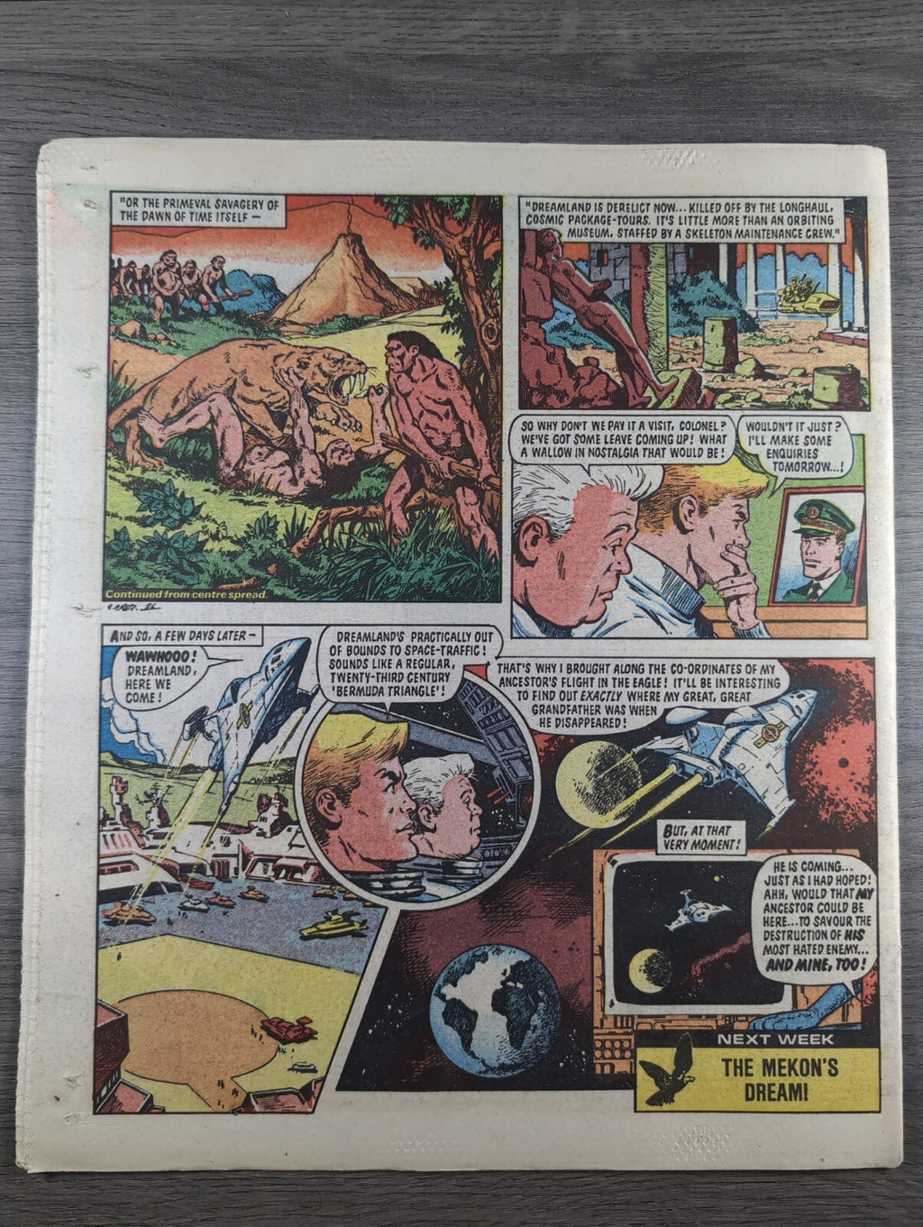 Eagle Comic Issue No. 210 29th March 1988 Vintage Retro UK Comic