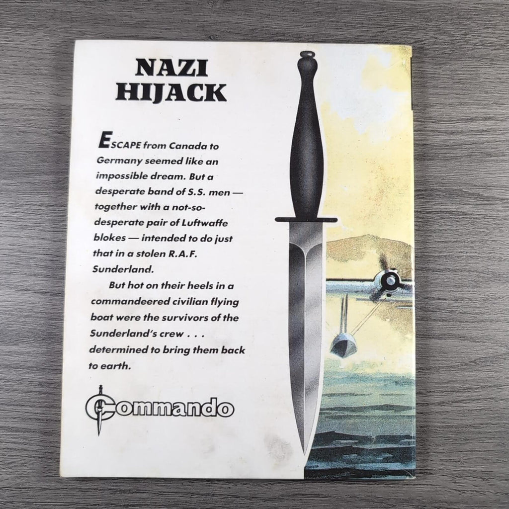 Commando Comic 2434 Nazi Hijack Vintage War Comic