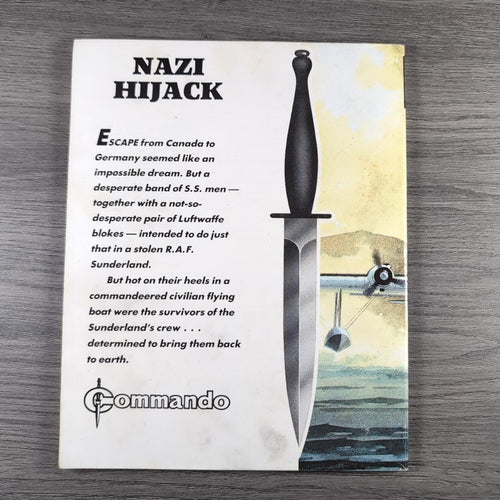 Commando Comic 2434 Nazi Hijack Vintage War Comic