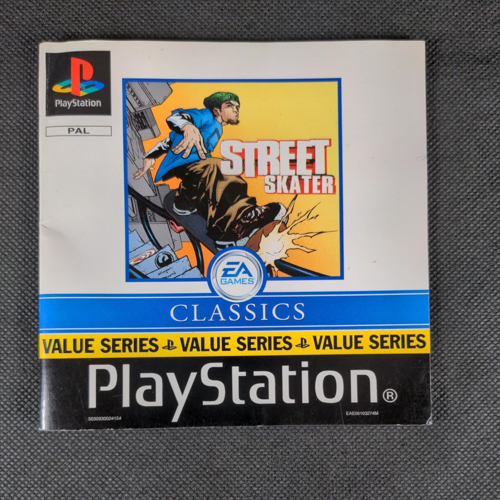 Street Skater  Playstation 1 Classics PS1 Game PAL Region EA Games