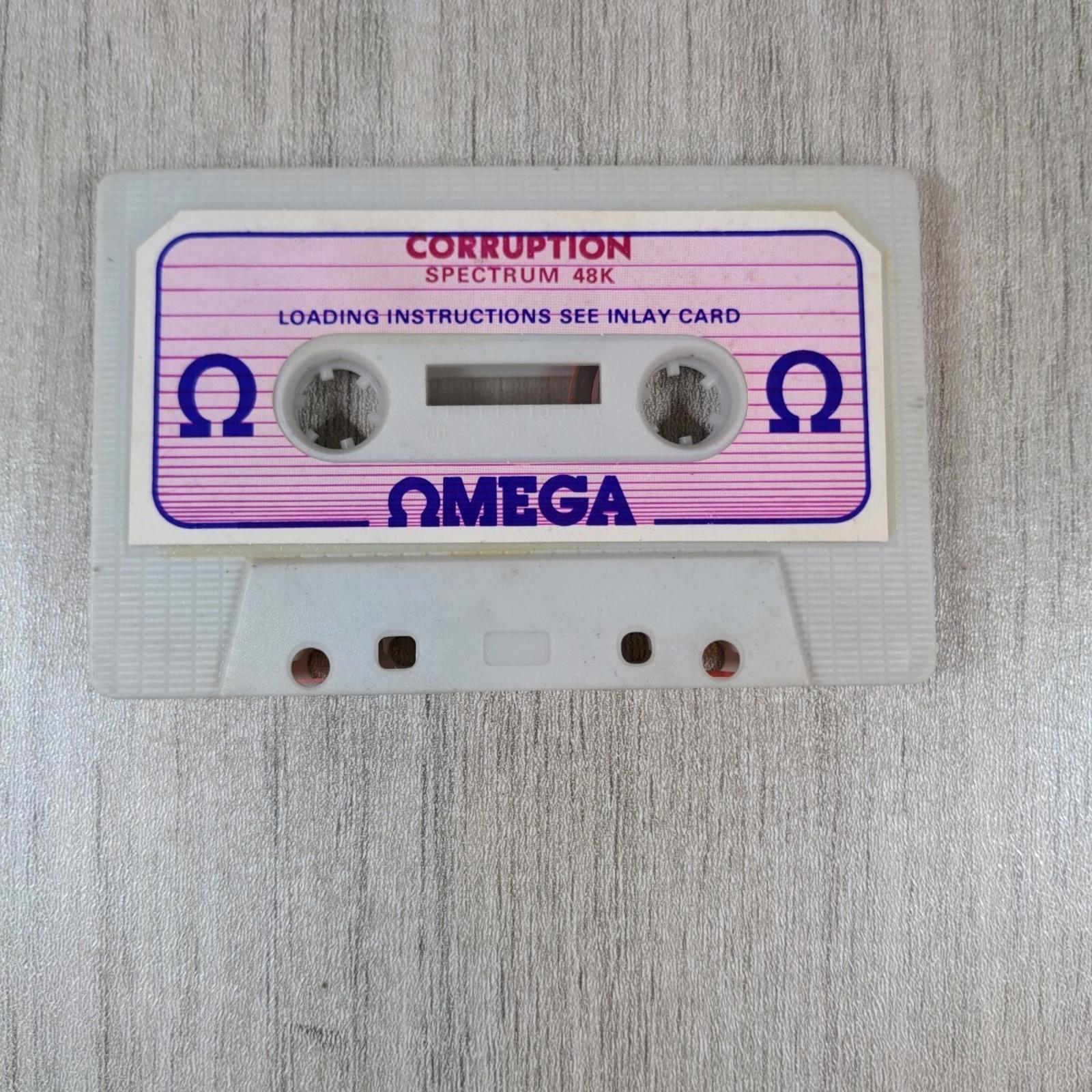 Corruption ZX Spectrum 48K Game Cassette Tested & Working Omega Games
