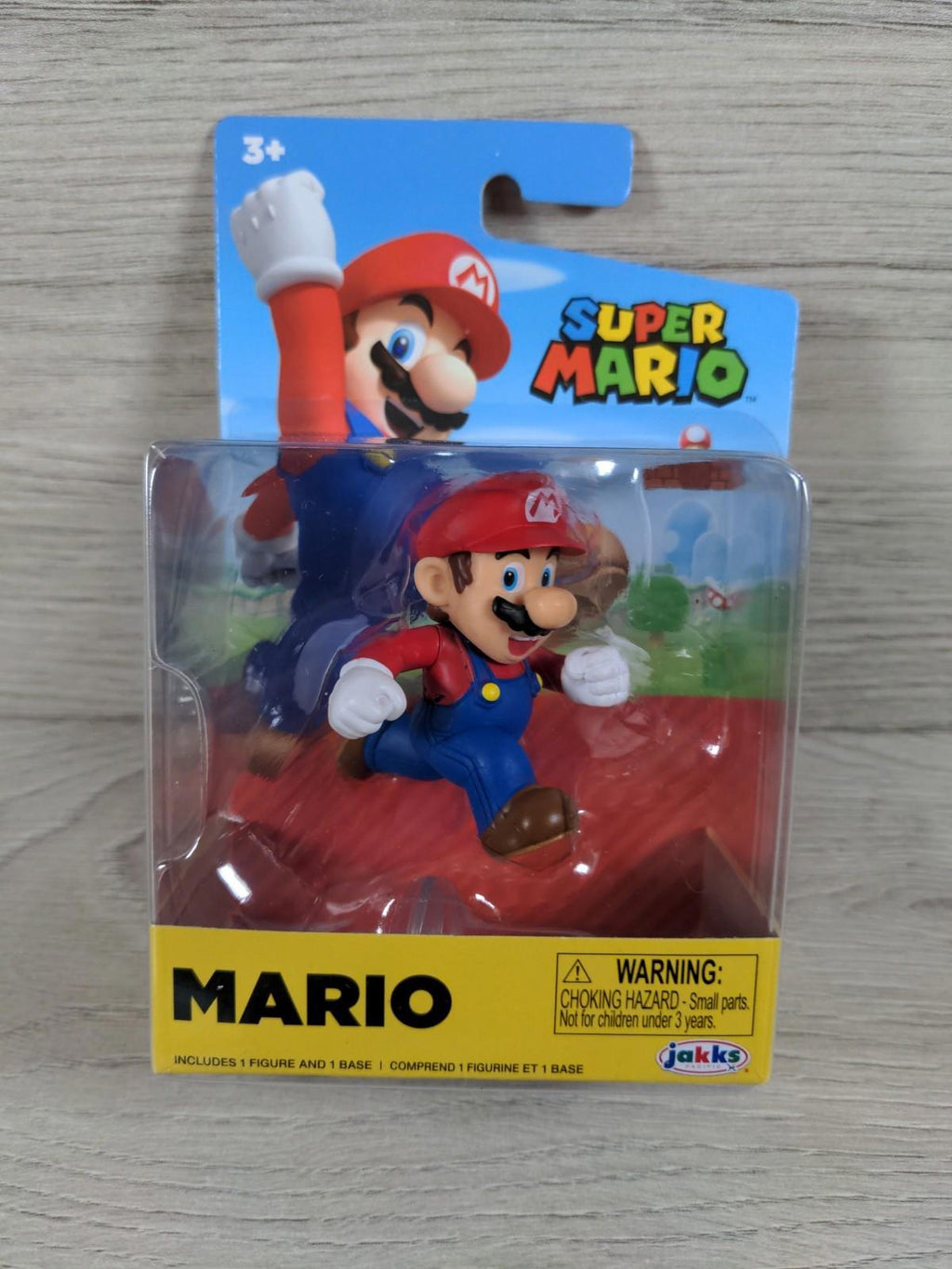 Super Mario - Mario 5cm Action Figure Jakks Pacific - Factory Sealed Pack