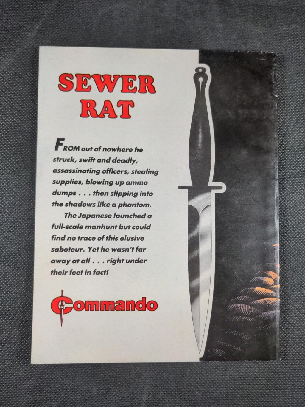 Commando Comic Issue No 2629 Sewer Rat