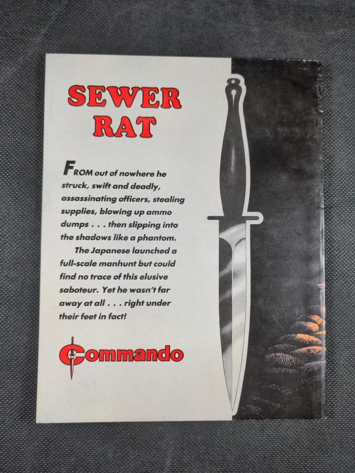 Commando Comic Issue No 2629 Sewer Rat
