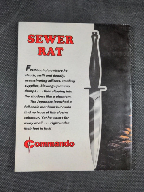 Commando Comic Issue No 2629 Sewer Rat - Retrorama UK