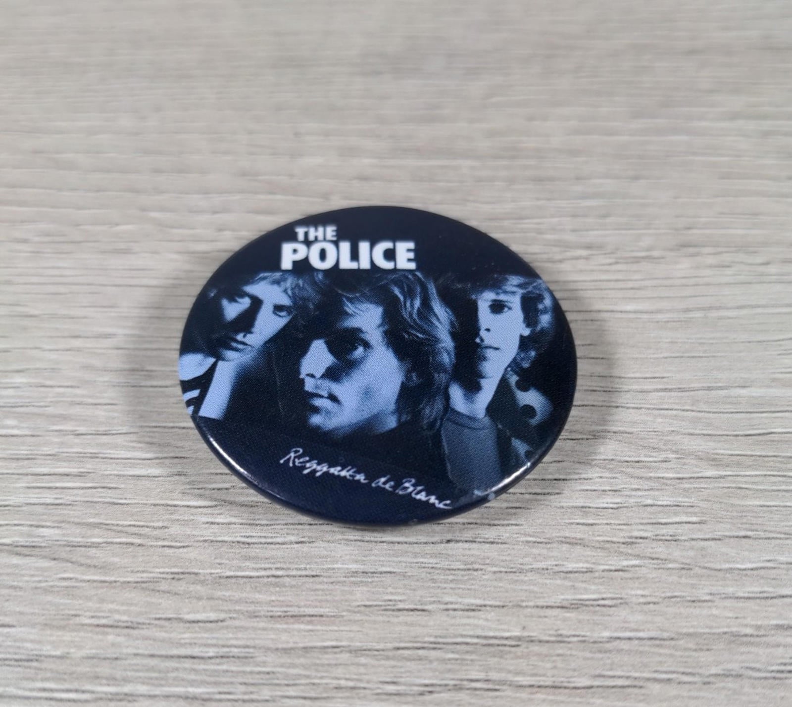 The Police Sting Pop Group Band - Vintage Pin Badge - Retrorama UK