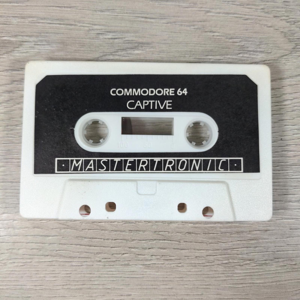 The Captive Commodore 64 C64 Video Game Cassette Tested & Working