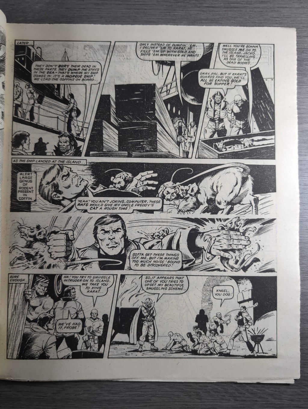 Eagle Comic Issue No. 252 17th Jan 1987 Vintage Retro UK Comic
