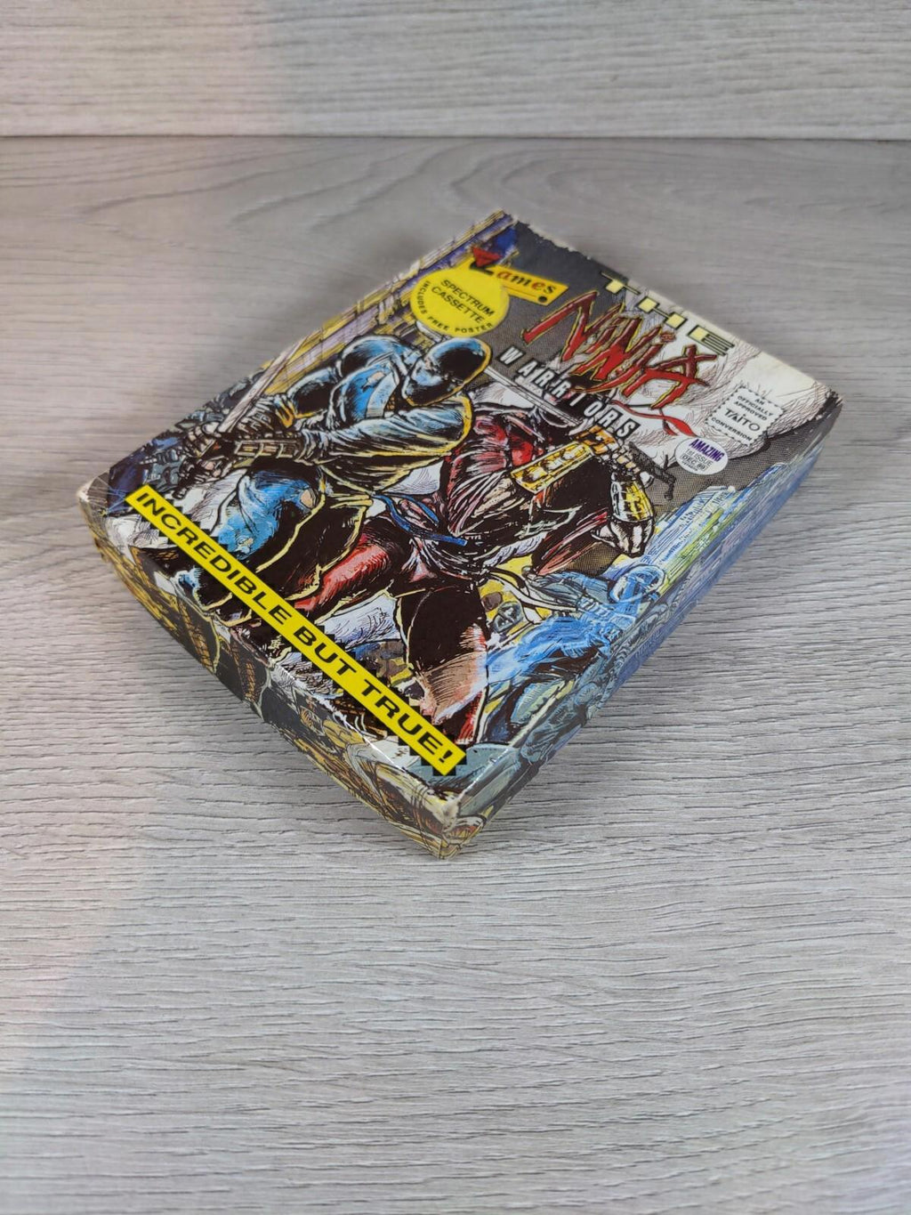 The Ninja Warriors ZX Spectrum 48K 128K Video Game Cassette Tested & Working