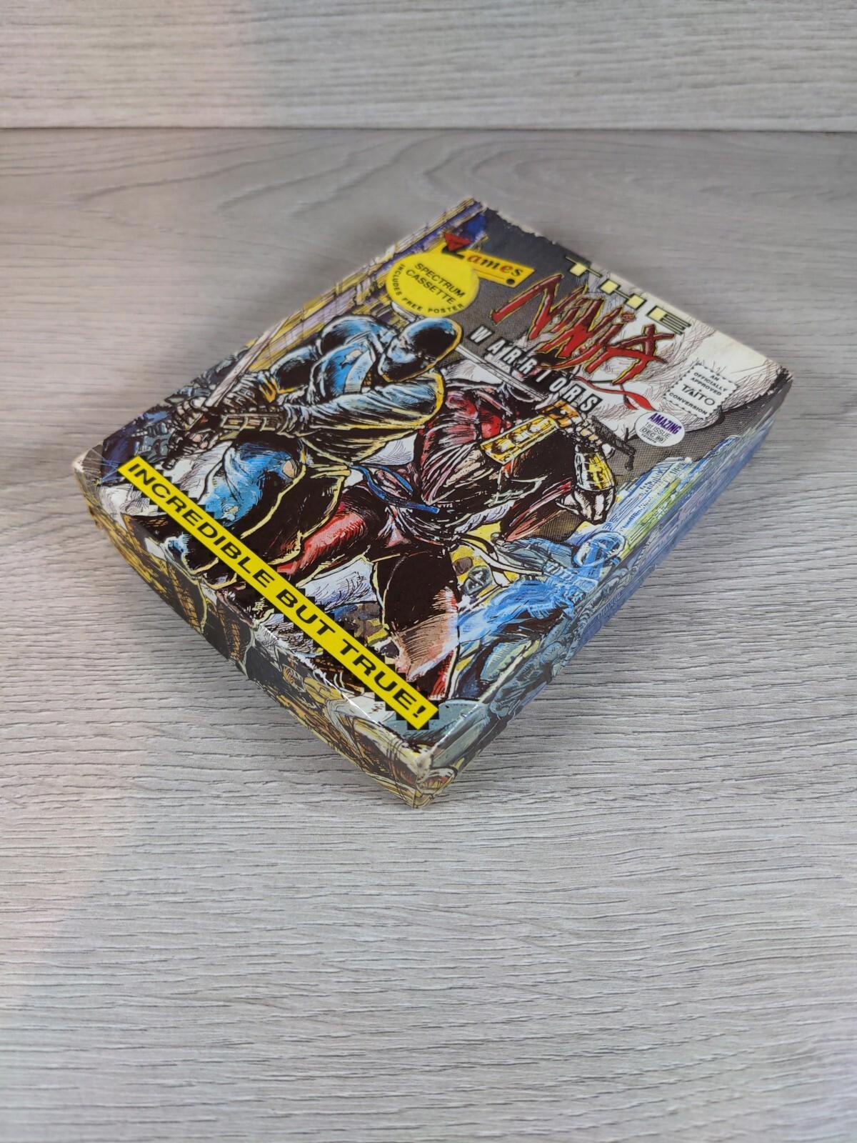 The Ninja Warriors ZX Spectrum 48K 128K Video Game Cassette Tested & Working