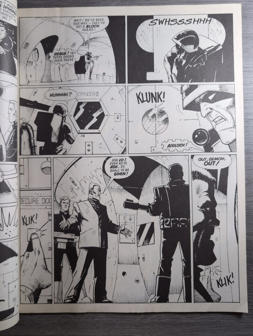 2000AD Prog 602 Featuring Judge Dread Comic 26th Nov 1988 Vintage Retro Comic