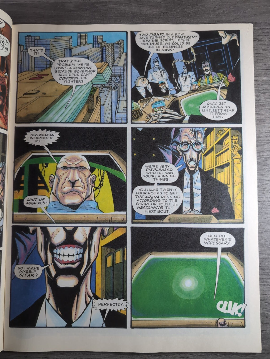 2000AD Prog 858 Featuring Judge Dredd Comic 23 Oct 1993 Vintage Retro Comic