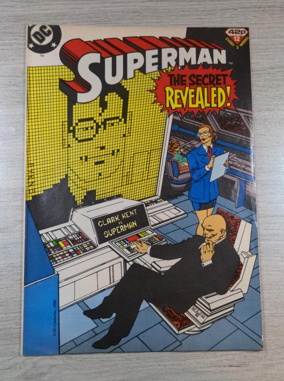 DC Comics Superman Issue No #12  1988 Vintage Comic