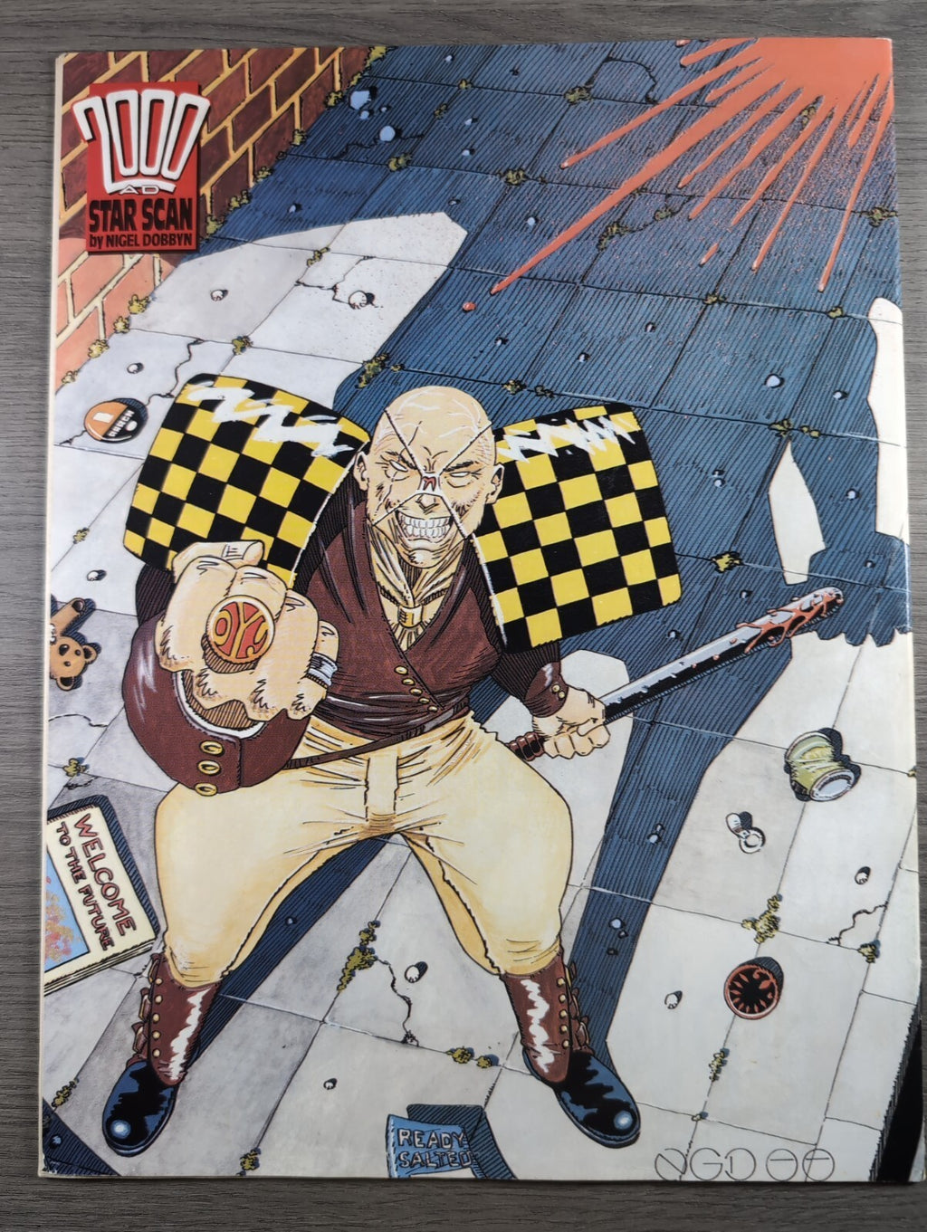 2000AD Prog 603 Featuring Judge Dread Comic 3rd Dec 1988 Vintage Retro Comic