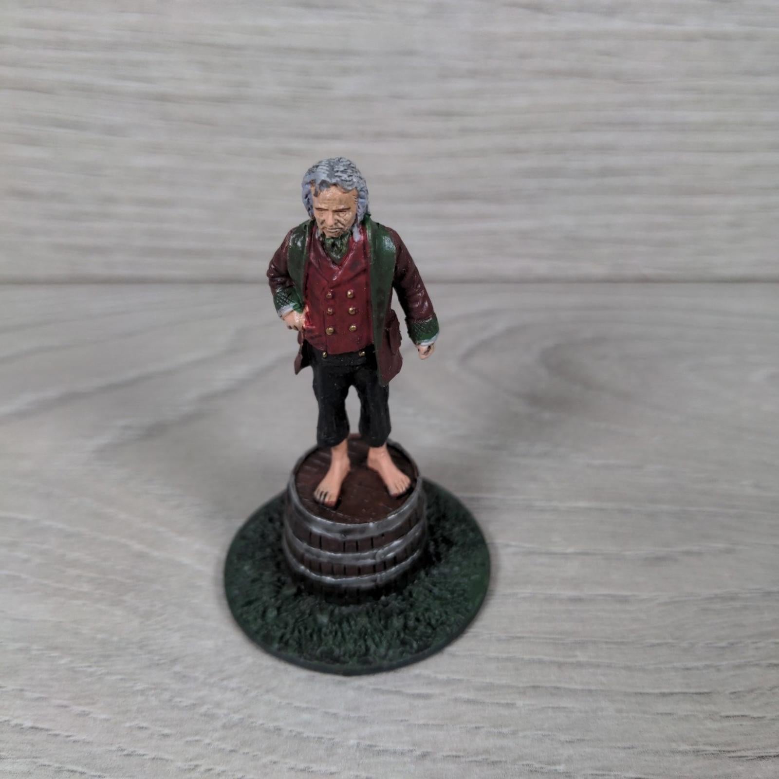 Eaglemoss Bilbo Lord of the Rings Collectors Models Metal Figure NPL 2005 - Retrorama UK