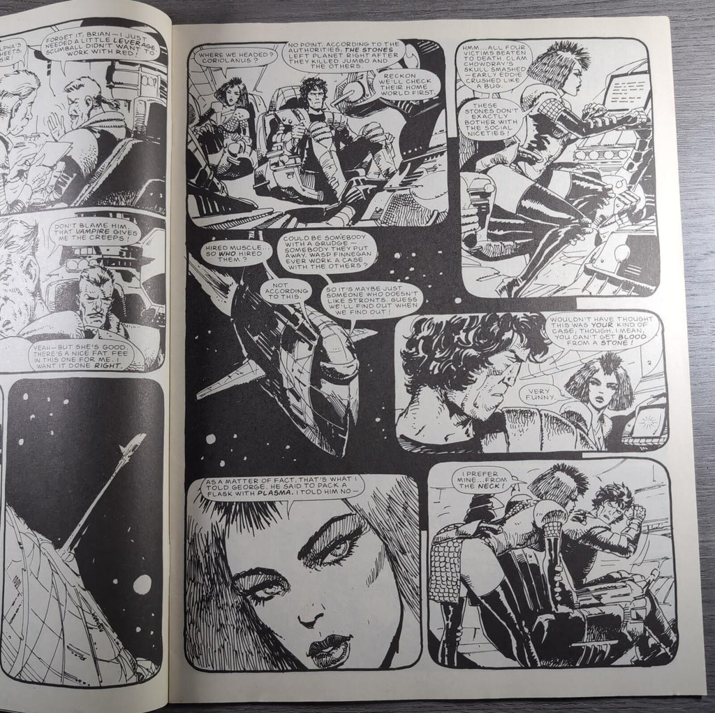 2000AD  Featuring Judge Dredd Prog 561 13th February 1988 Vintage Comic