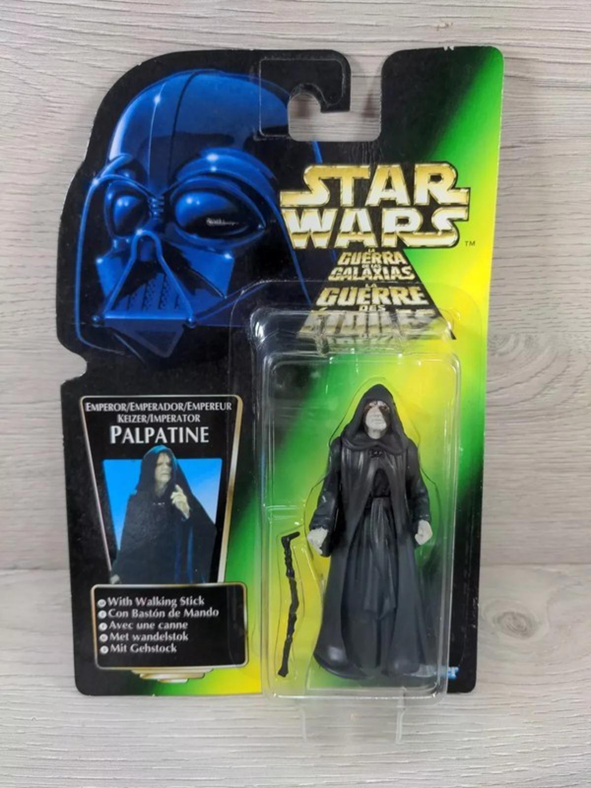 Kenner Star Wars Palpatine Figure 1996 Tri Logo Sealed Blister Pack