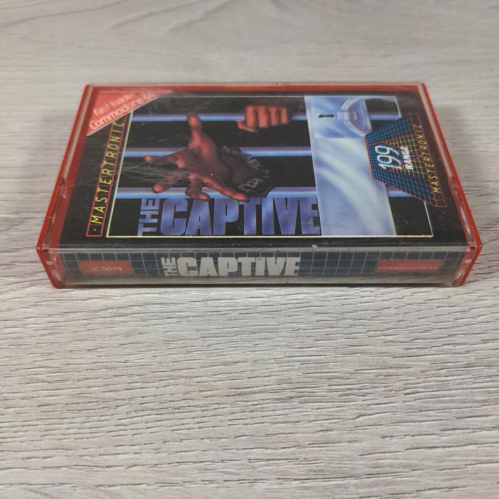 The Captive Commodore 64 C64 Video Game Cassette Tested & Working