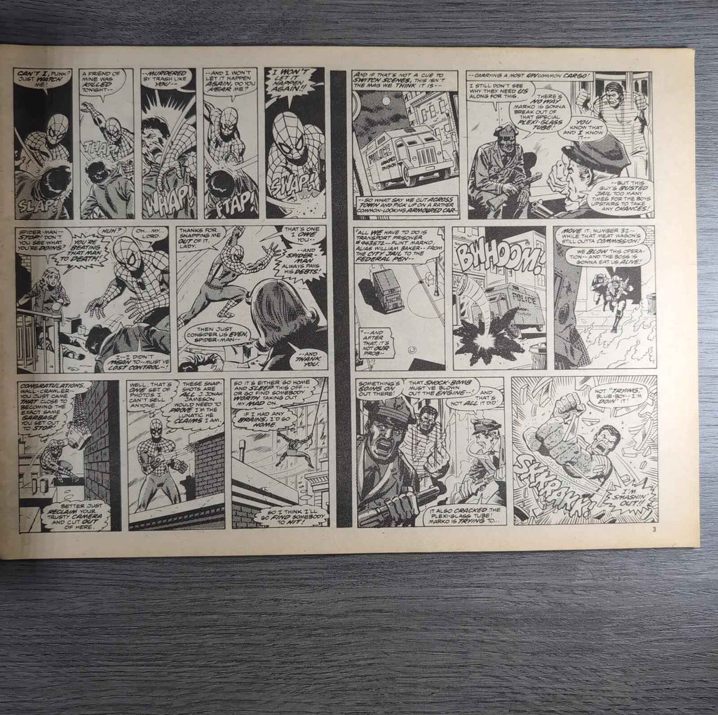 Super Spider-Man And The Titans No. 207 Marvel Comics 26th January 1977