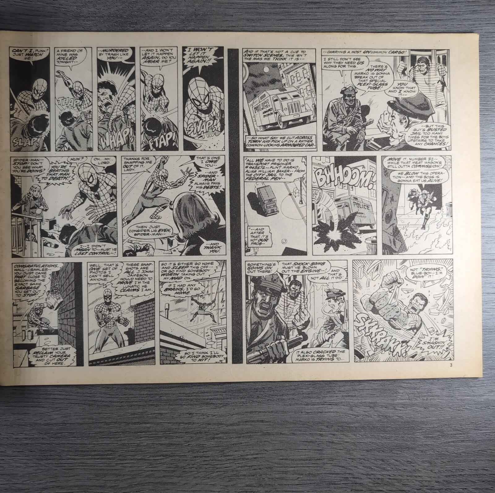 Super Spider-Man And The Titans No. 207 Marvel Comics 26th January 1977