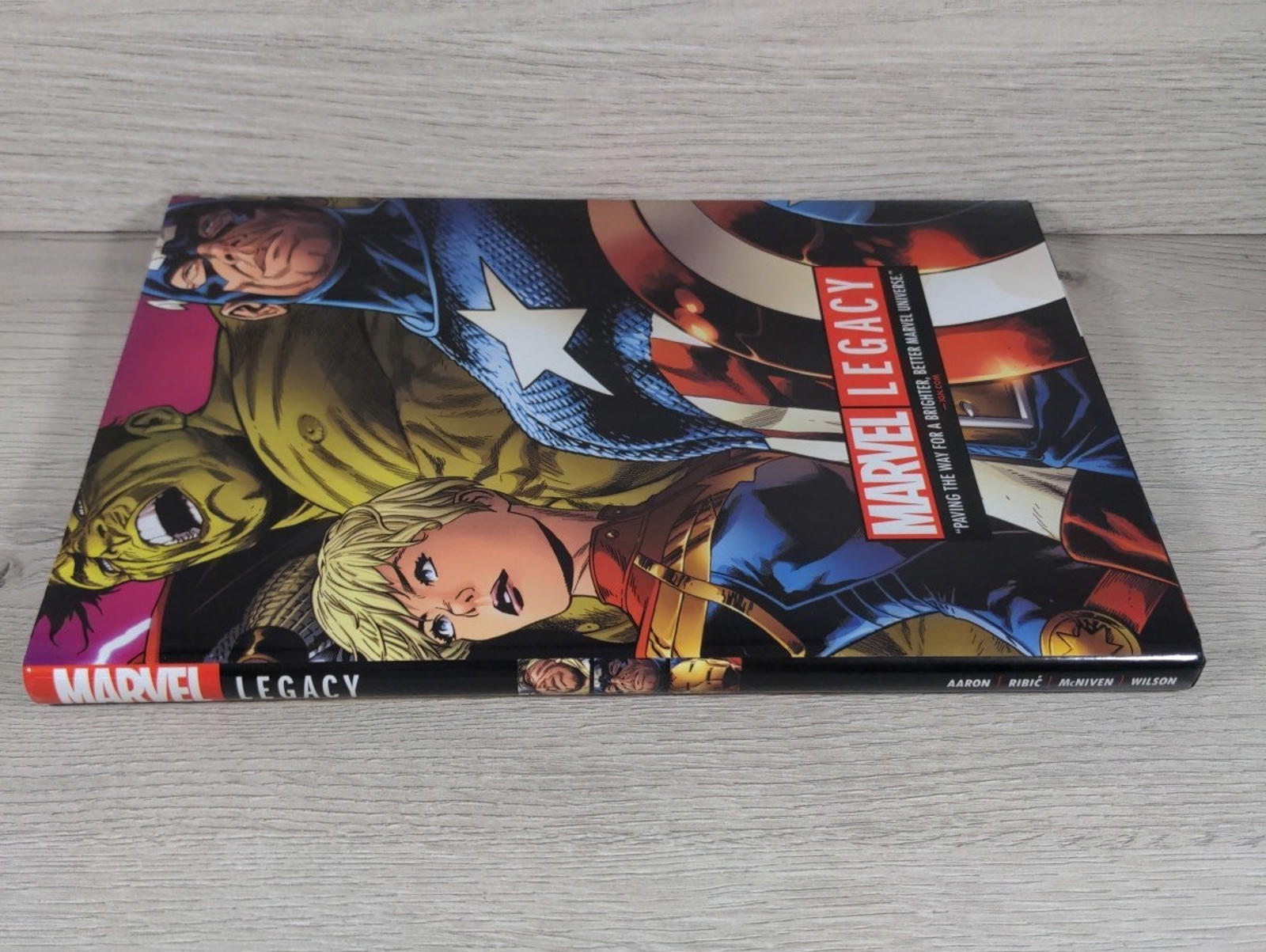 Marvel Legacy by Jason Aaron Hardcover Graphic Novel Book 2018